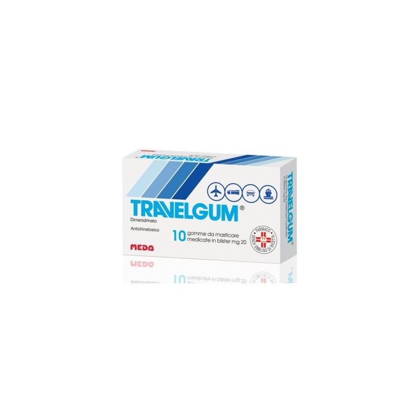 TRAVELGUM 10GOMME MAST 20MG             